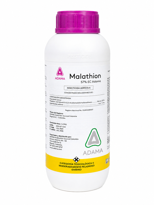 Insecticida Malathion x 1 Litro | Insecticida Organofosforado para el Control de Plagas Agrícolas