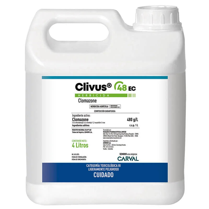 CLIVUS® 48 EC | Herbicida Selectivo para Arroz de Aplicación Pre y Postemergente