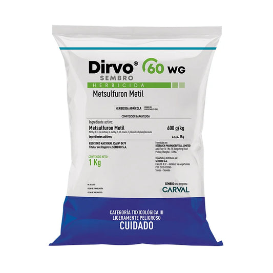 Dirvo® 60 WG | Herbicida Selectivo para Control de Malezas en Arroz