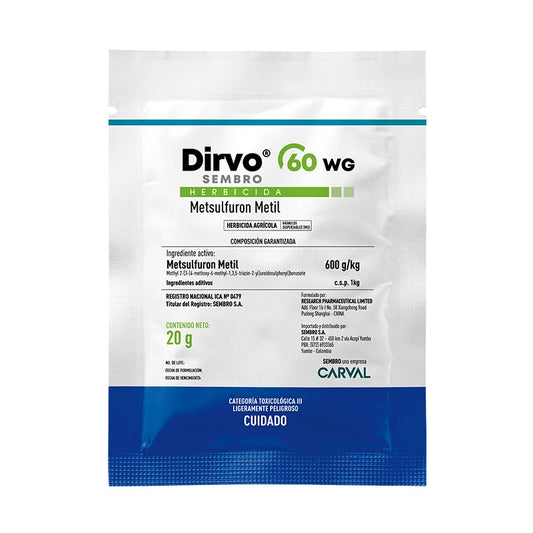 Herbicida Dirvo 60 WG