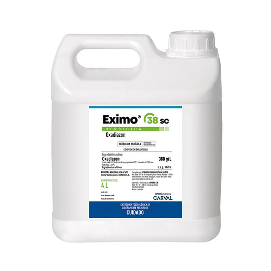Eximo® 38 SC | Herbicida Preemergente con Oxadiazón para Control de Malezas