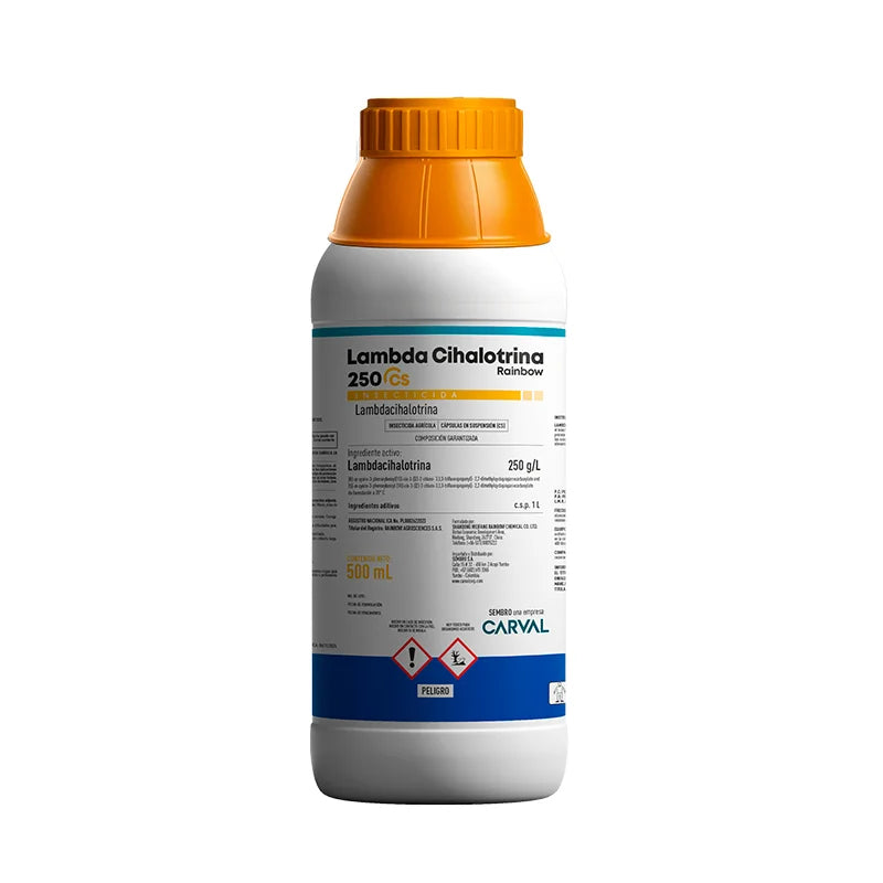Lambda Cihalotrina 250 CS | Insecticida Piretroide de Amplio Espectro