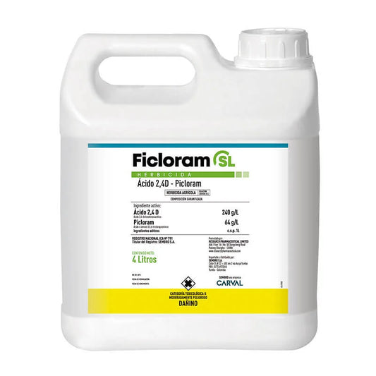 Ficloram SL  Herbicida Sistémico a Base de Picloram para Control de Malezas