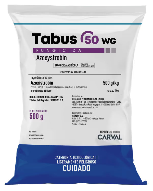 Fungicida Tabus 50 WG 500 g