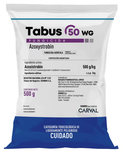 Tabus® 50 WG | Fungicida Sistémico de Amplio Espectro para Control de Hongos